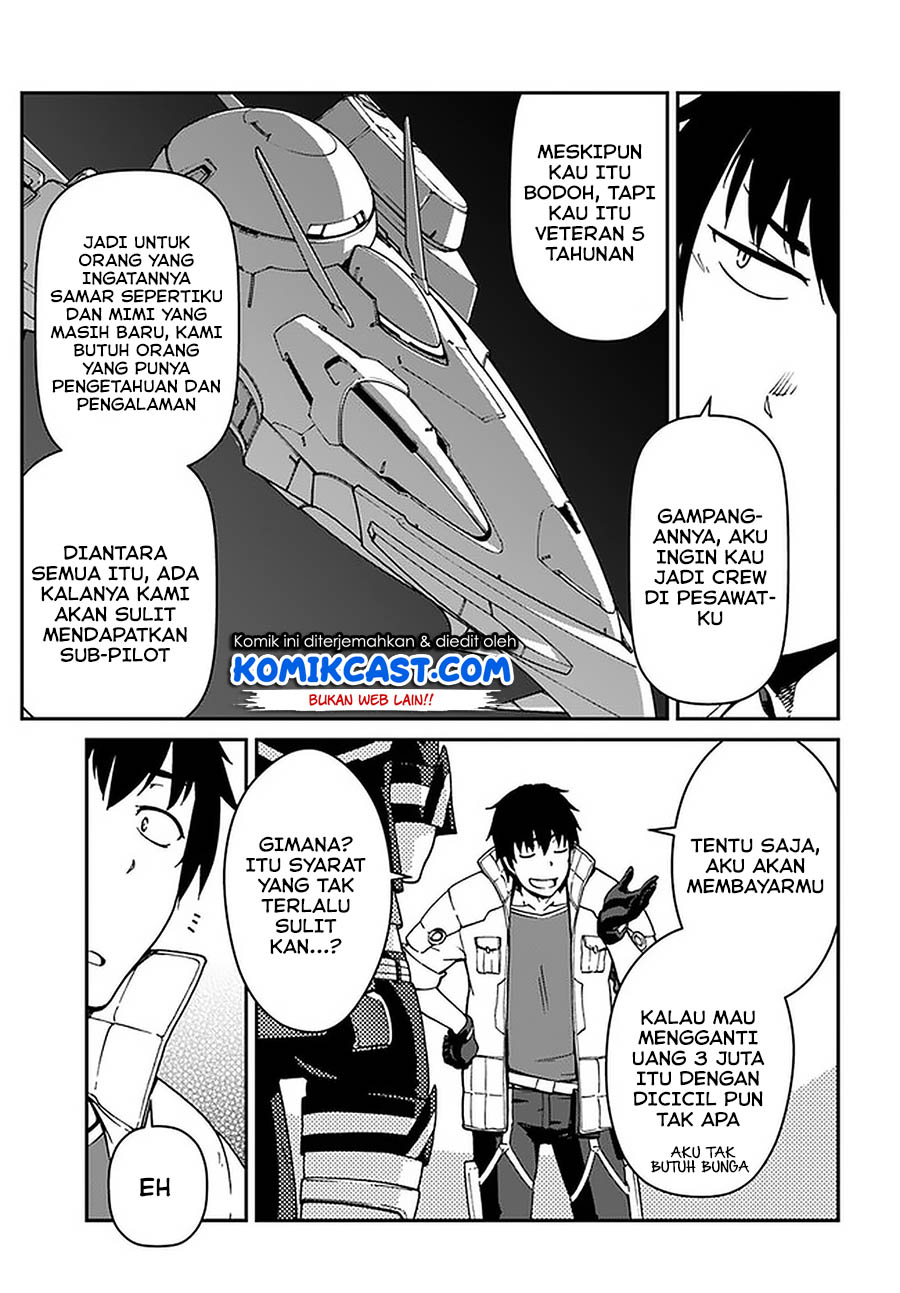 Mezametara Saikyou Soubi to Uchuusen-mochi datta no de Chapter 08.1 Bahasa Indonesia